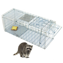 Humane Small Live Animal Control Steel Trap Cage